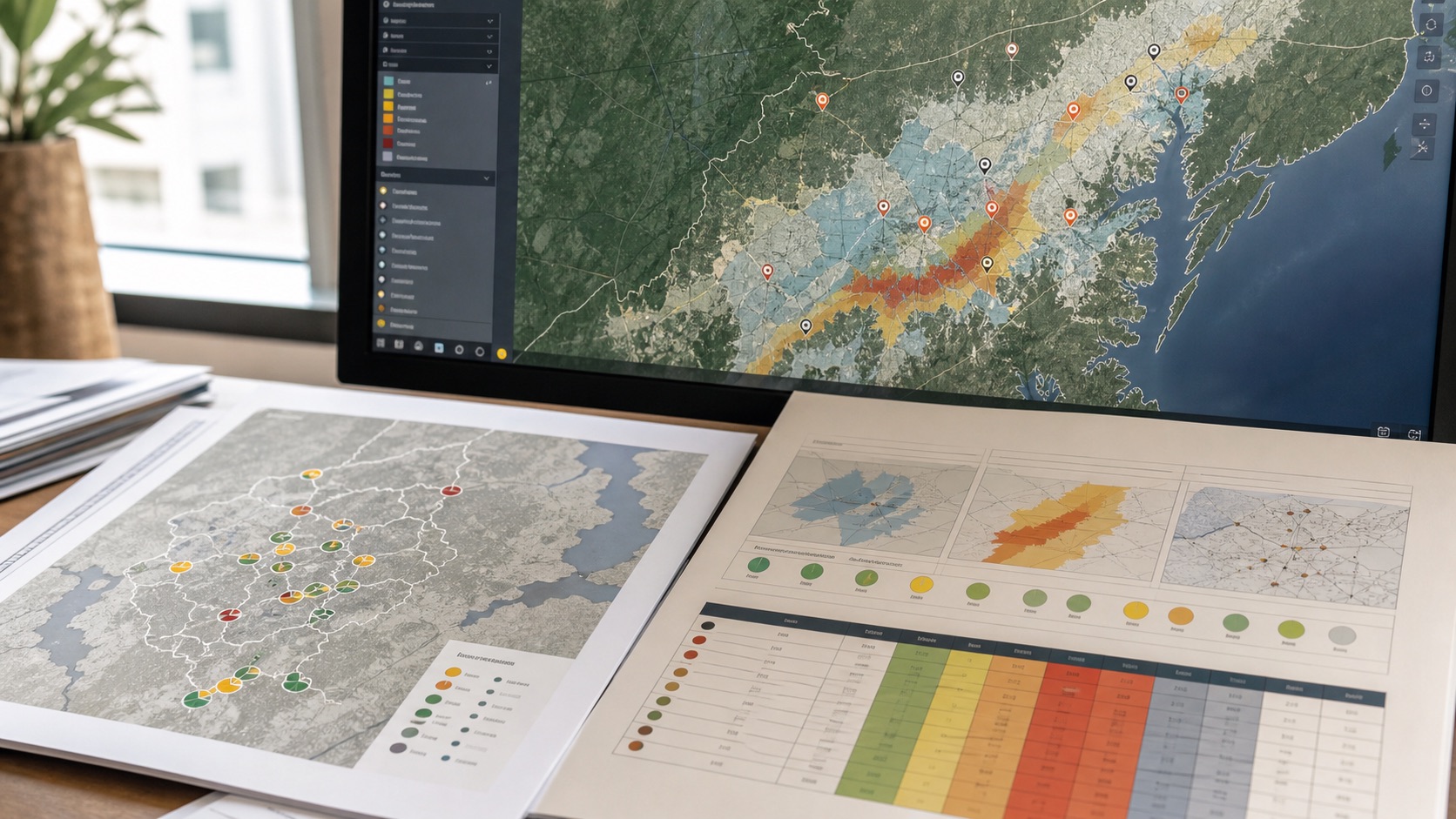 Asset flood exposure and risk screening